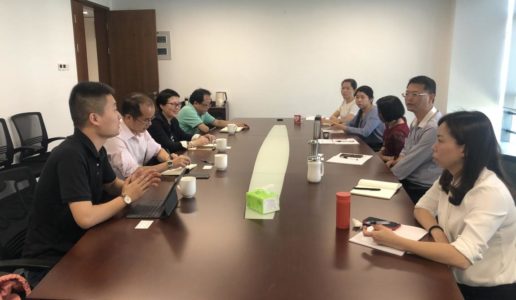 民盟市委领导带队赴市金砖办走访调研