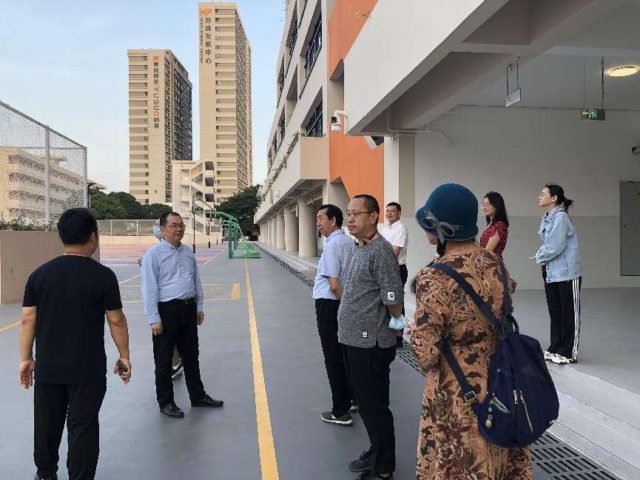 参观