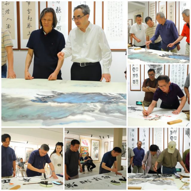 5书画展--笔会2