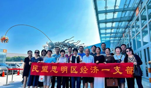 民盟思明区经济一支部联合科技一支部共同参观2024艺术厦门国际博览会