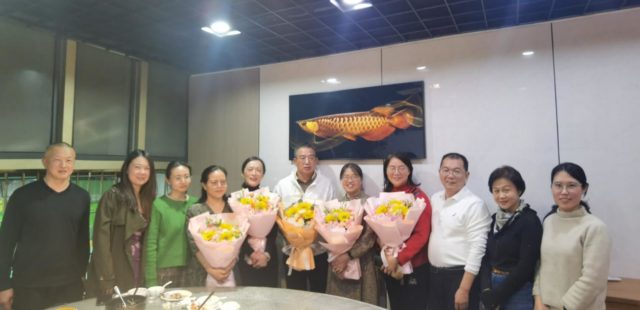 民盟厦门三中支部举办庆祝盟员老师退休仪式
